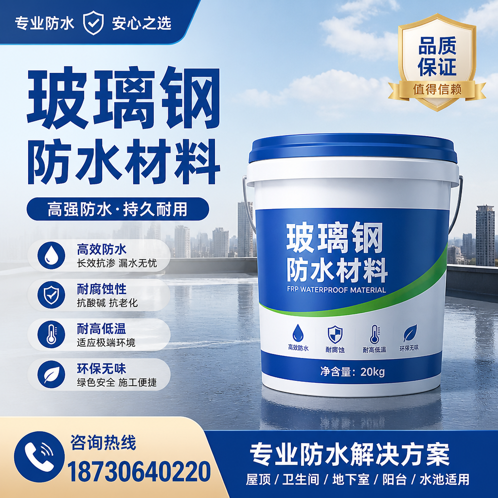 了解玻璃钢防水材料的市场趋势，梧州 企业不可不知